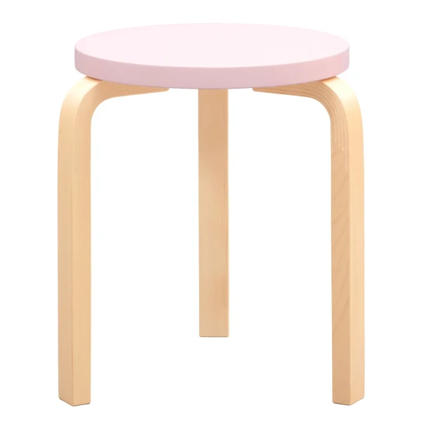 Stool 60 pale pink image