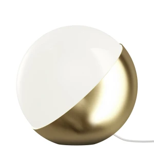 Louis Poulsen VL STUDIO Ø320 pöytä-/lattiavalaisin, messinki kuva