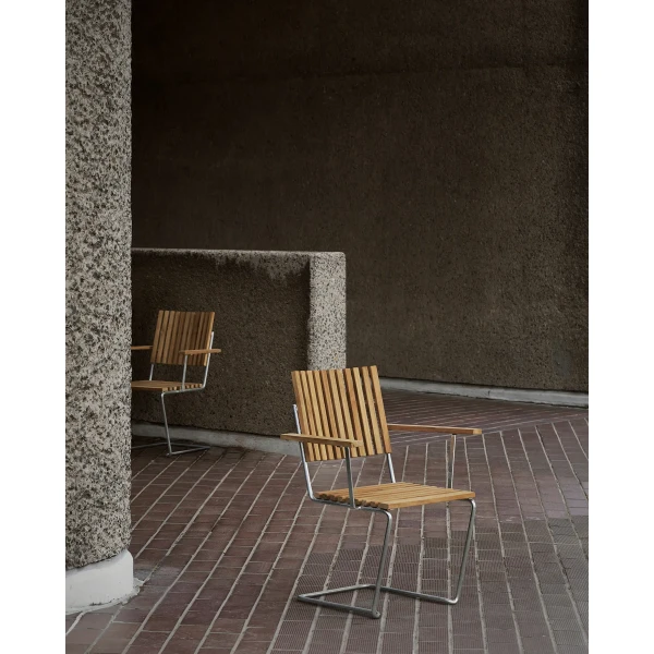 Bovik chair Teak PU 518 image