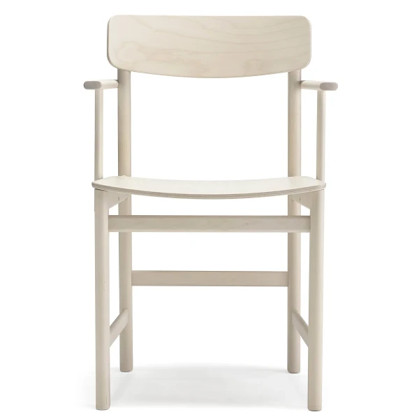 Stolab Pal Armchair Birch Bright Matt Laquer Wooden Seat 1 kuva