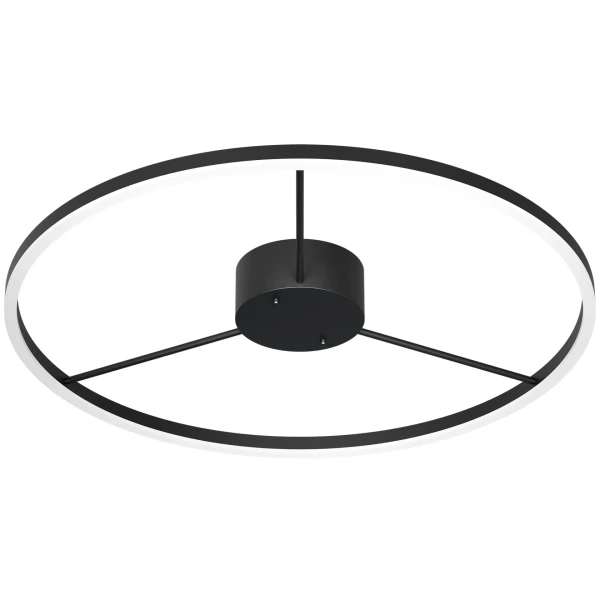 wheel 100 ceiling light black 01 xl kuva