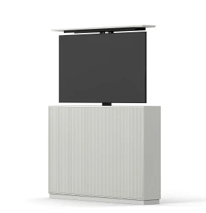 Englesson LINE TV Lift 55" senkki, valkoinen kuva