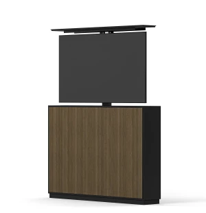 Englesson LINE TV Lift 55" senkki, musta/pähkinä kuva