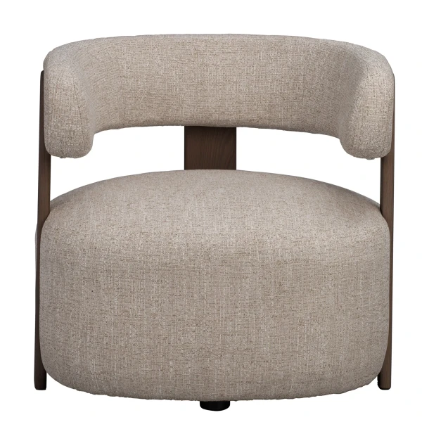 151516 b sb a Jenison lounge chair light beige brown oak kuva