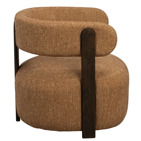151518 b sb c Jenison lounge chair amber brown oak B kuva