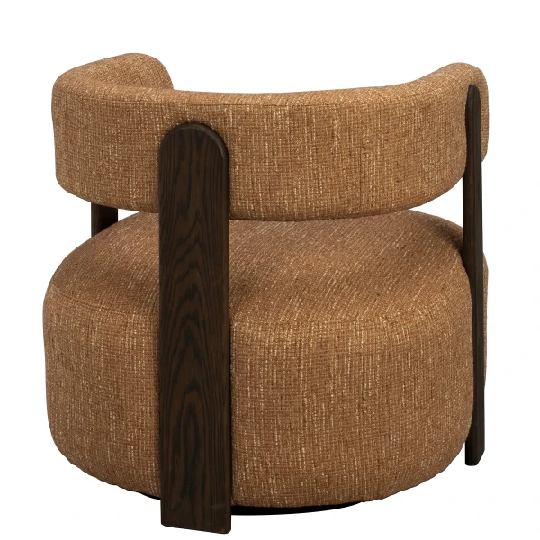151518 b sb d Jenison lounge chair amber brown oak B kuva