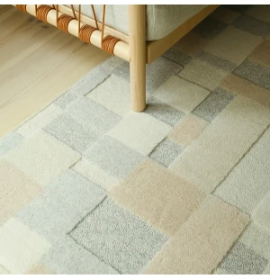 VM-Carpet DOMINO matto, beige kuva