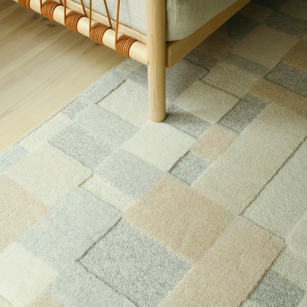 VM Carpet Domino beige detail kuva
