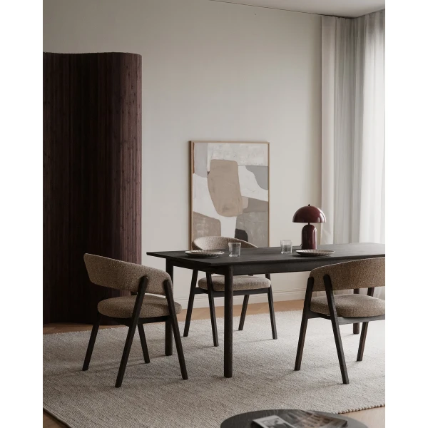 128060 120164 b mb Barnaby chair brown Derrymore dining table brown01 kuva