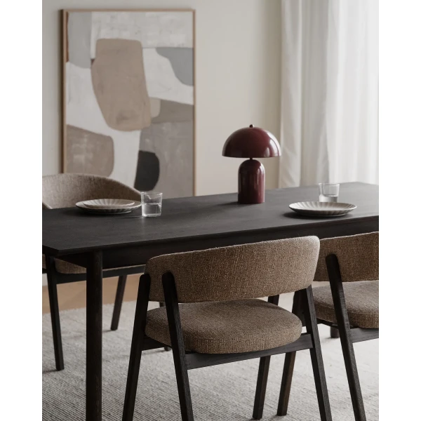 128060 120164 b mb Barnaby chair brown Derrymore dining table brown02 kuva