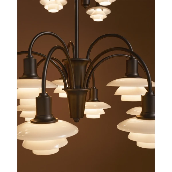 SS26 PH Centenary Studio Chandelier 9 ON Close Up 196 image