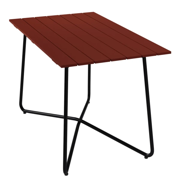table B25A 120 dark red oak black kuva