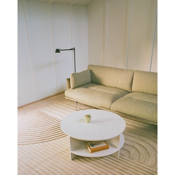 Editorial outline soft 3 seater clay 15 halves off white dedicate floor relevo off white hi res kuva