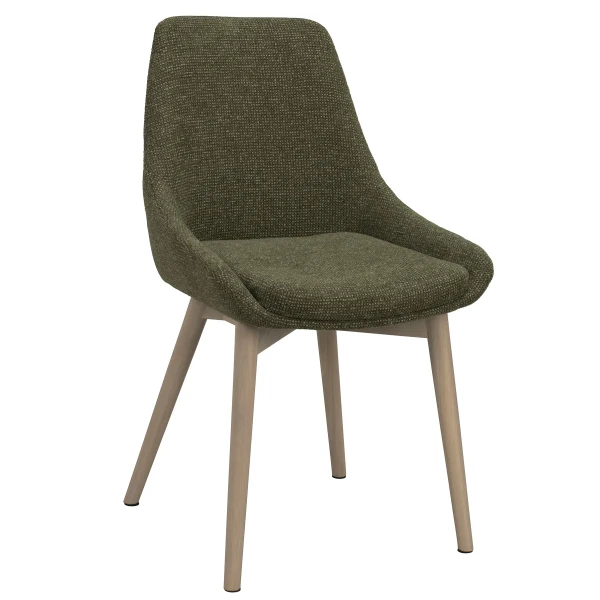 241036 b sb b Denley chair green whitepigm oak b kopiera image