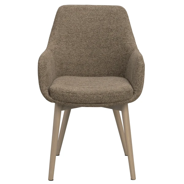 241043 b sb a Denley armchair dark beige whitepigm oak b kopiera kuva