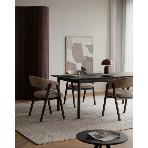 128060 120164 b mb Barnaby chair brown Derrymore dining table brown01 kuva