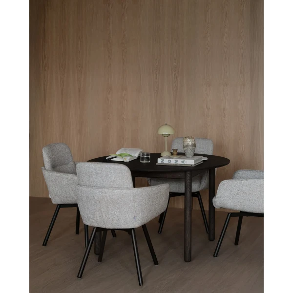152463 128064 b mb Roswell chair dark beige brown Derrymore dining table brown 01 kuva
