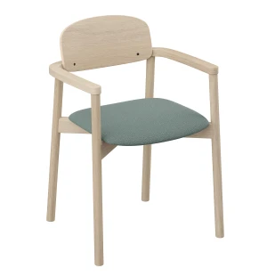 Skovby 842 tuoli, valkoöljytty tammi/kangas kuva