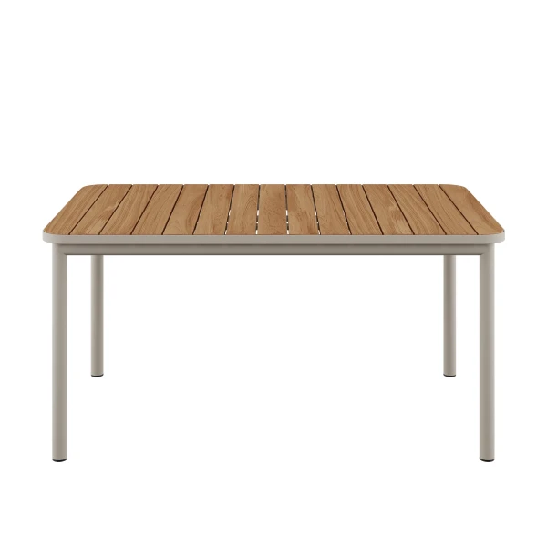 8603220 Kirra Dining Table 150 x 90 Teak Taupe 02 kuva