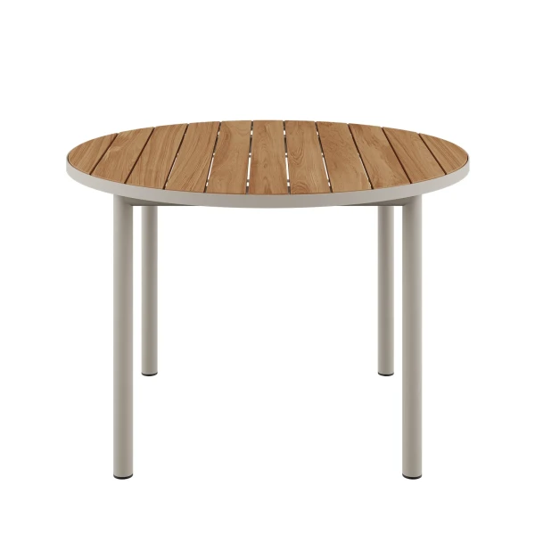 8603222 Kirra Dining Table O110 Teak Taupe 02 kuva