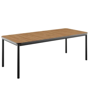 SACKit KIRRA ruokapöytä 210x90, teak/noir kuva