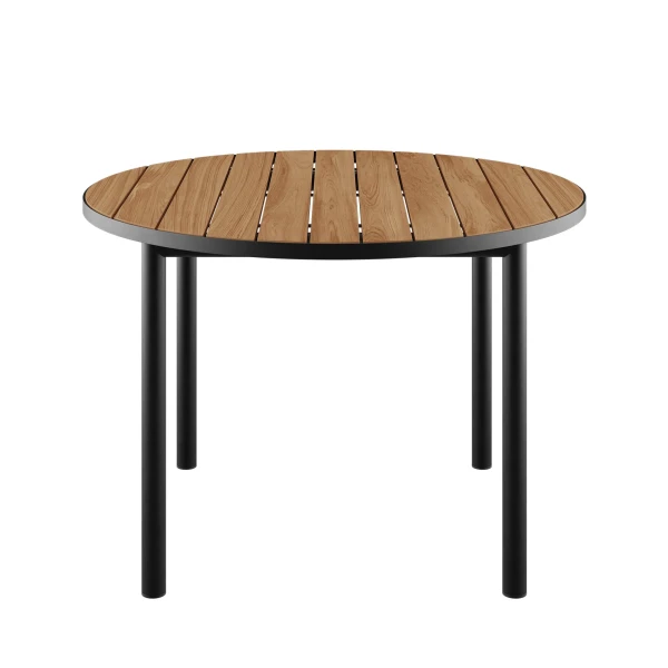 8603227 Kirra Dining Table O110 Teak Black 02 kuva