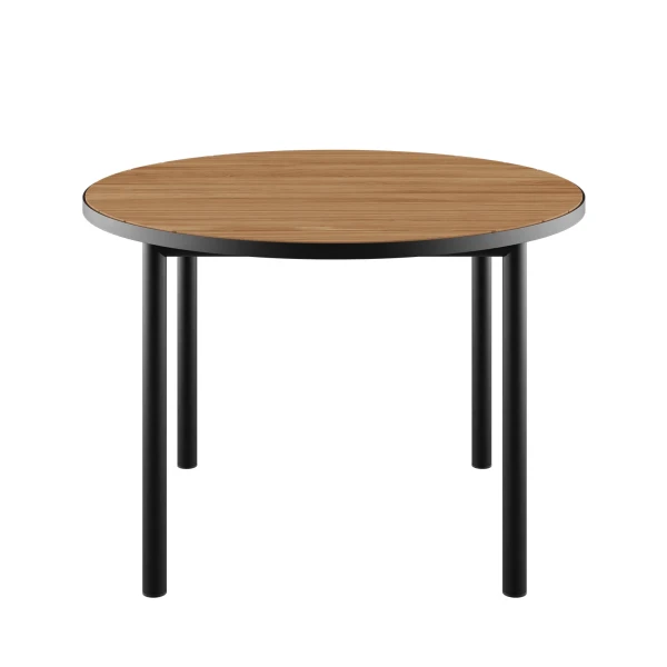 8603227 Kirra Dining Table O110 Teak Black 03 kuva