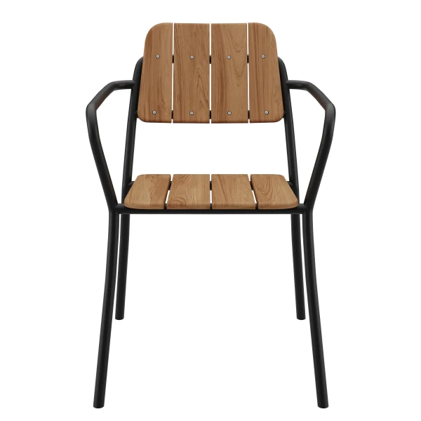8603235 Kirra Patio Chair Black 02 kuva