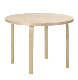 Artek RUOKAPÖYTÄ 90A, villikoivu kuva