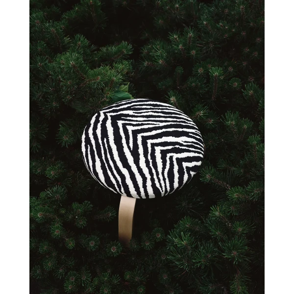 Stool 60 Zebra fabric master kuva