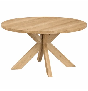 Casø furniture GRO ruokapöytä Ø140cm jatkettava, öljytty tammi kuva