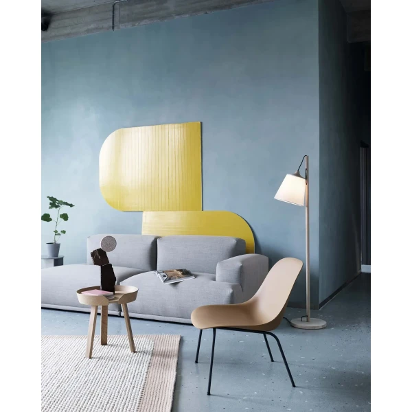Muuto Fiber Lounge Tube Base Connect Pebble Rug Around Pull Halves kuva