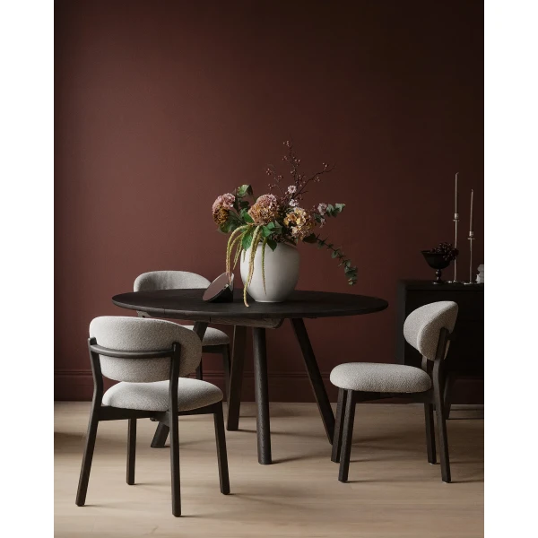128173 120174 b mb Clapperton dining table brown Patterson chair brown03 kuva