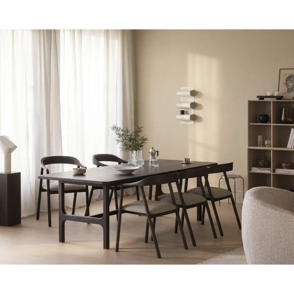 123406 148034 b mb Driscoll dining table brown Dillon chair medium beige brown 01 kuva