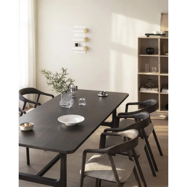 123406 148034 b mb Driscoll dining table brown Dillon chair medium beige brown 03 kuva