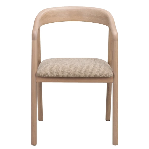 148033 b sb a Dillon armchair mediumbeige whitepigm oak kuva