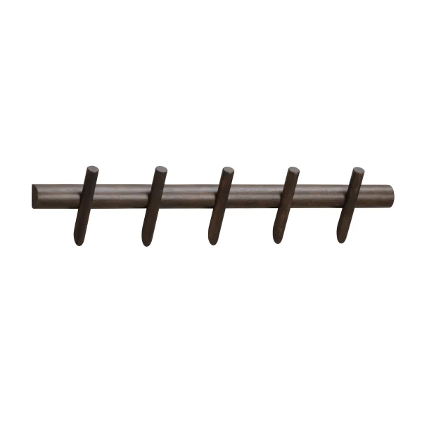 134217 b sb b Hillmond hanger 5 hooks brown oak kuva