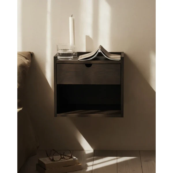 134212 b mb Hillmond bedside table brown04 kuva