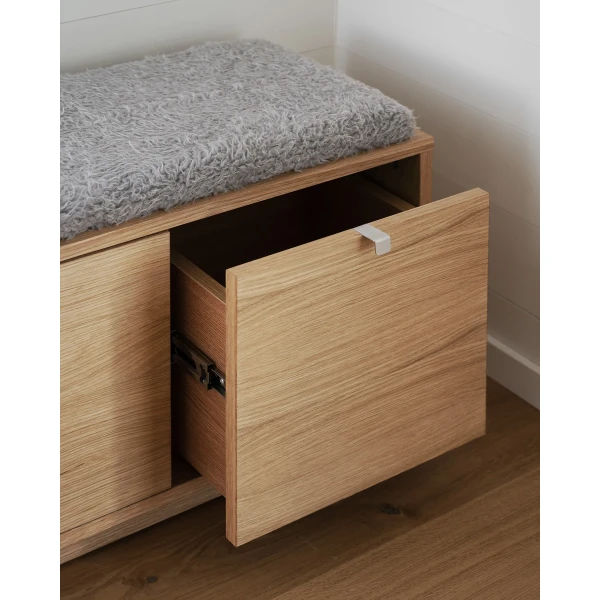 103754 b mb Confetti bench oak light grey 2 kuva