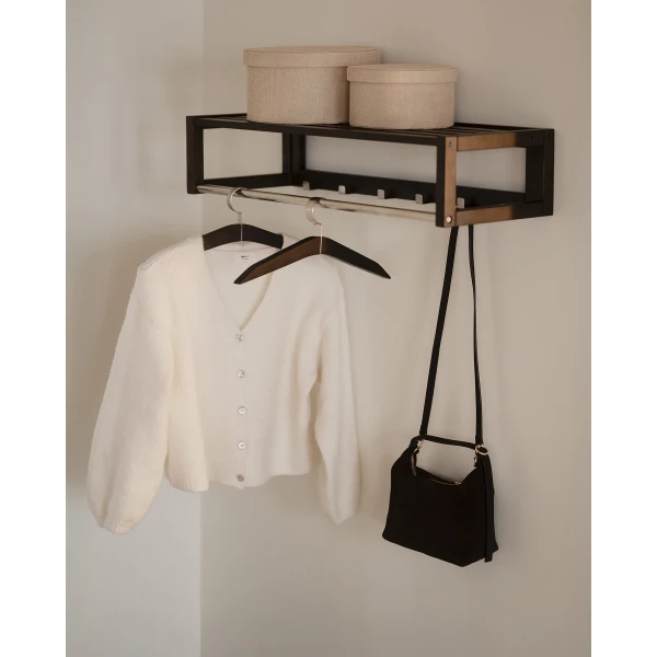 134323 134353 b mb Confetti shoe rack Hanger brown01 kuva