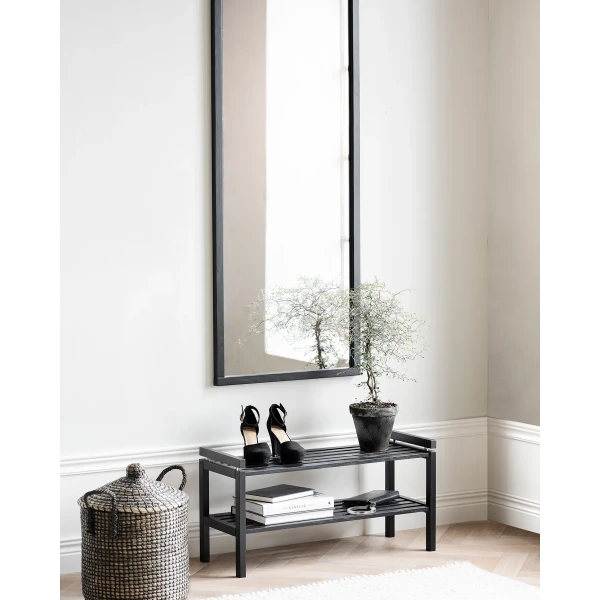 134327 134337 b mb Confetti shoe rack Confetti mirror black 01 kuva