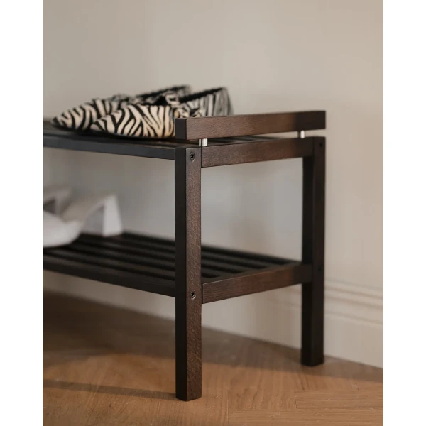 134328 b mb Confetti shoe rack brown02 kuva