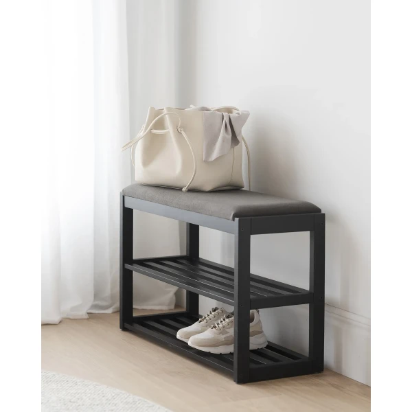 134362 b mb Confetti shoe bench black 01 kuva