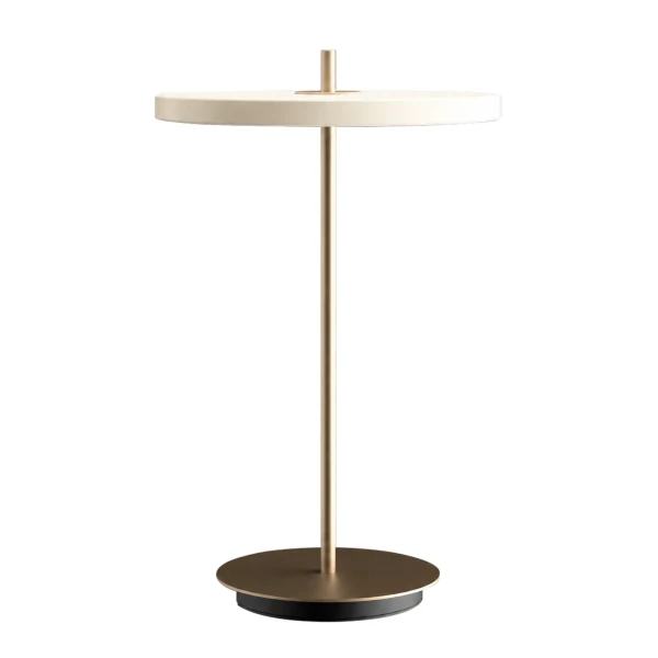 UMAGE Packshot 2735 Asteria Air Table Brass Pearl White 1 kuva