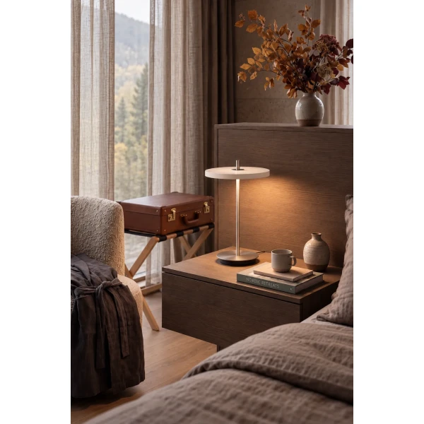 UMAGE Lifestyle Asteria Air Table Steel Pearl White image