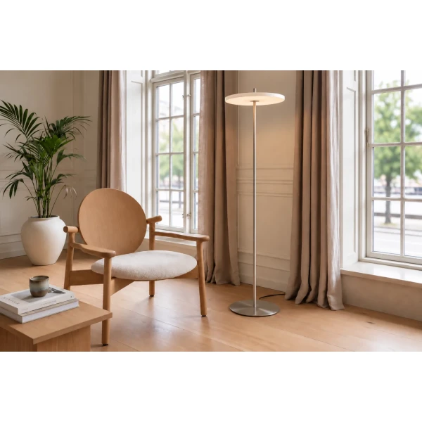 UMAGE Lifestyles Asteria Air Floor Steel Pearl WHite Heiko Lounge Oak kuva