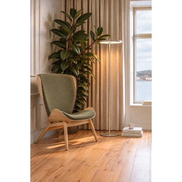 UMAGE Lifestyles Asteria Air Floor Steel Nuance Olive The Reader Oak Morning Meadows kuva