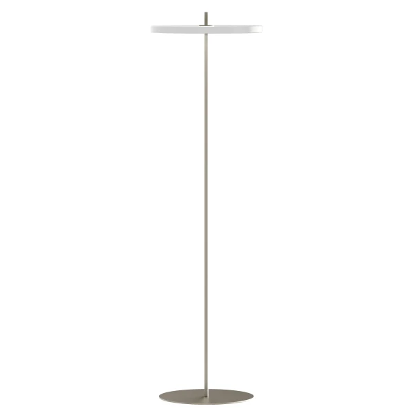 UMAGE packshot 2753 Asteria Air floor lamp steel nuance mist 1 kuva