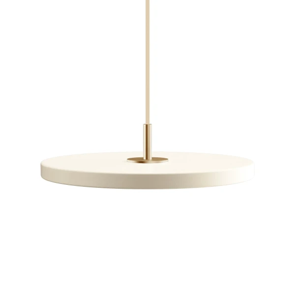 UMAGE packshot 2762 Asteria Air mini brass pearl white 1 kuva