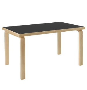 Artek barnbord 80B, björk/svart image